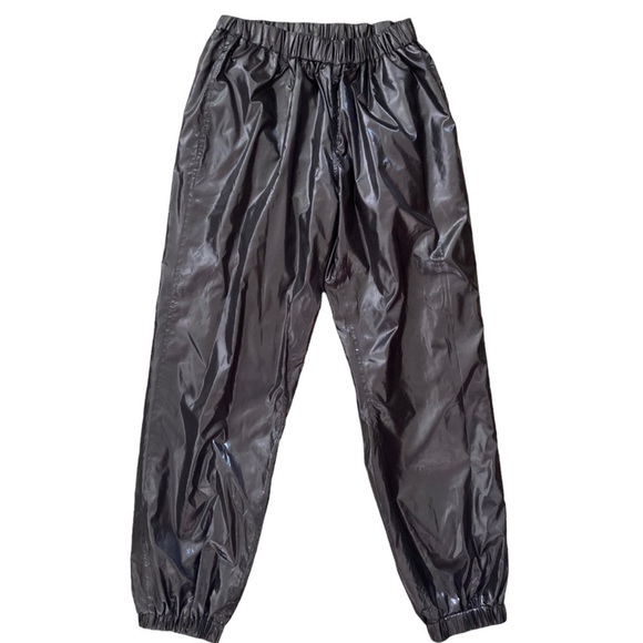 Kenzo Paris Light Shiny Pants Black - Picture 5 of 12